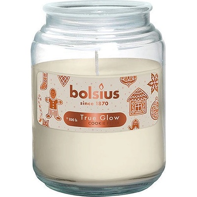 Bolsius Ароматна свещ Bolsius True Glow - Cookie Fever, 100 h (8717847196583)
