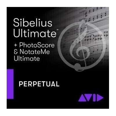 AVID Sibelius Ultimate Perpetual PhotoScore NotateMe – Zboží Živě