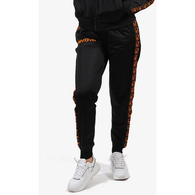 Pantalone Tricot Band čierna-fluo oranžová