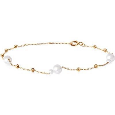 Savicki Náramek Célamare: zlato, perla - B-B-B0534-00085-585-Z