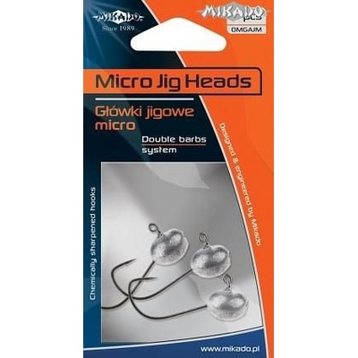 MIKADO Jigové hlavičky MIKRO BN vel.1 5g 3ks