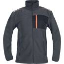 CERVA GROUP EMERTON STR fleece bunda, čierna