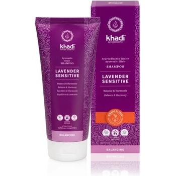 Khadi elixír Shampoo Levandule Sensitive 200 ml