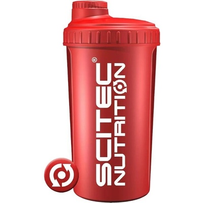 Shaker klasik 700 ml červená Scitec Nutrition
