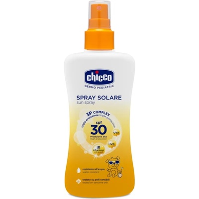 Chicco Sun SPF 30 мляко за загар в спрей SPF 30 150ml