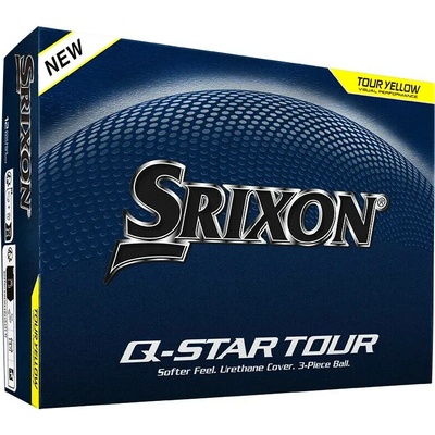 Srixon Q-Star Tour 6 žluté 12 ks