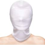 NS Toys Маска за лице - плътна качулка "ff closed hood white" Унисекс
