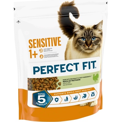 Perfect Fit sensitive 1 krůtí 2 x 1,4 kg
