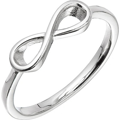 Evolution Group Stříbrný prsten nekonečno 65006