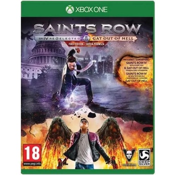 Deep Silver Saints Row IV Re-Elected & Gat Out of Hell [First Edition] (Xbox One)
