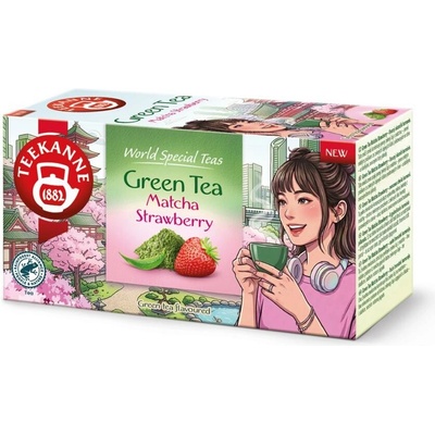 TEEKANNE Green Tea Matcha Strawberry 35 g