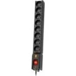 Lestar Surge protection strip LX 810, 1L, 3m, black