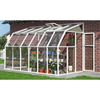 Rion Plastová zimná záhrada Sun Room 37 biela 448 x 201 cm