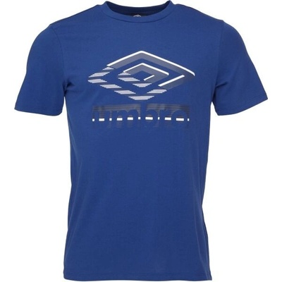 Umbro GLITCH GRAPHIC TEE modrá