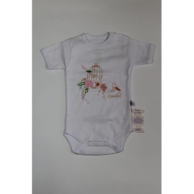 Сибел ООД Боди с къс ръкав за момиче, 74, 80, 86