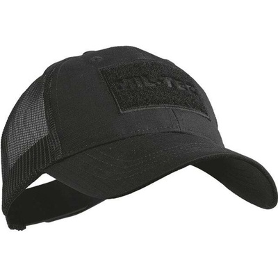 MIL-TEC baseball TRUCKER se síťkou ČERNÁ 12318502
