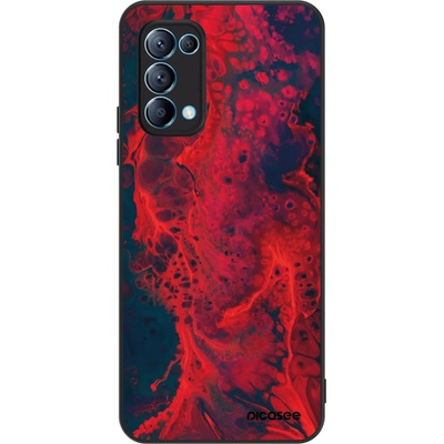 Pouzdro Picasee ULTIMATE CASE OPPO Reno 5 5G Organic red