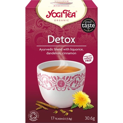 Yogi Tea BIO čaj detox 17 x 1,8 g