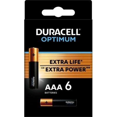 Duracell Optimum AAA 6ks 42392