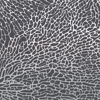 GEKKOFIX 14002 samolepiace tapety Ariel čierno-strieborný samolepiace tapety, rozmery 45 cm x 15 m