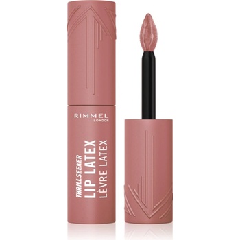 Rimmel Thrill Seeker Lip Latex течно червило цвят 550 Cappuccino 6ml