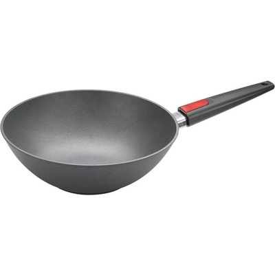 Woll Titanová WOK pánev na indukci nepřilnavá s odnimatelnou rukojetí Nowo Titanium 30 cm