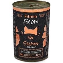 Fitmin for Life Lososová pre kastrované mačky 400 g