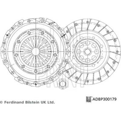 BLUE PRINT Sada spojky BLP ADBP300179