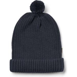 WHEAT Детска зимна шапка (beanie) Wheat Kid's Knitted Hat Alphie Beanie - Navy - размер 48-51 cm (904-2165-0211)