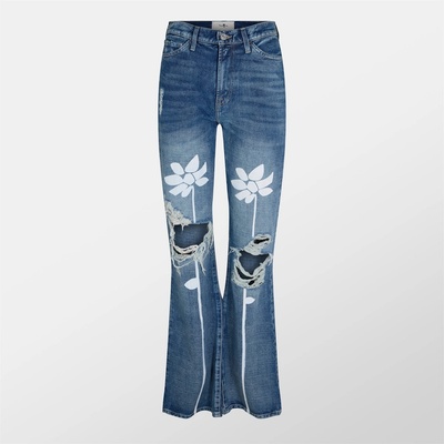 7 For All Mankind Дънки 7 For All Mankind Women's Easy Bootcut Jeans - Exploded Floral