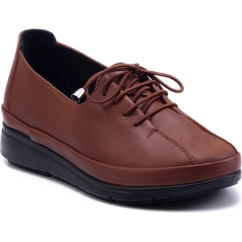 Johns Athletic Дамски обувки от естествена кожа 45027 - Таба #360333 (360333_Кафяво)