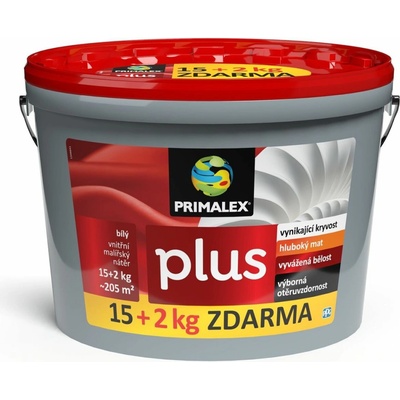 Primalex Plus 15 kg biela matná