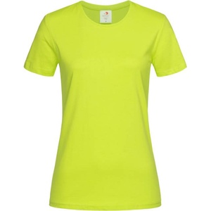 Stedman classic-t / Дамска обикновена тениска - ярко лайм xl (st2600blixl)