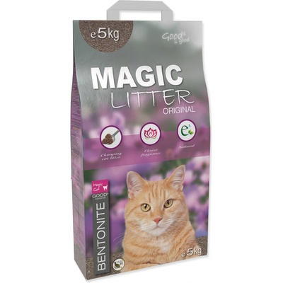 Magic Litter podstielka Bentonite Original Flowers 5 kg