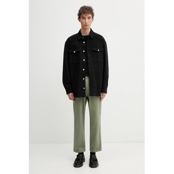 Gramicci Памучен панталон Gramicci LOOSE TAPERED RIDGE PANT (G114.OGT.)