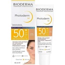 Přípravky na opalování Bioderma Photoderm M ochranný tónovací krém proti pigmentovým skvrnám Golden SPF50+ 40 ml