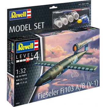 Revell Fieseler Fi103 V-1 ModelSet raketa 63861 1:32