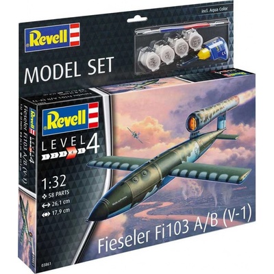 Revell Fieseler Fi103 V-1 ModelSet raketa 63861 1:32