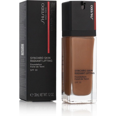 Shiseido Synchro Skin Radiant Lifting Foundation SPF 30 Rozjasňující liftingový make-up 460 Topaz 30 ml
