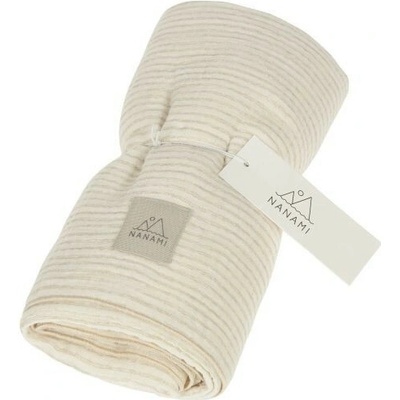 Nanami Swaddle Stripe Light Naturel