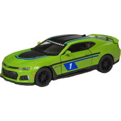 Kinsmart Метална количка Kinsmart - 2017 Chevrolet Camaro ZL1, #1, 1: 38, зелена (54121)