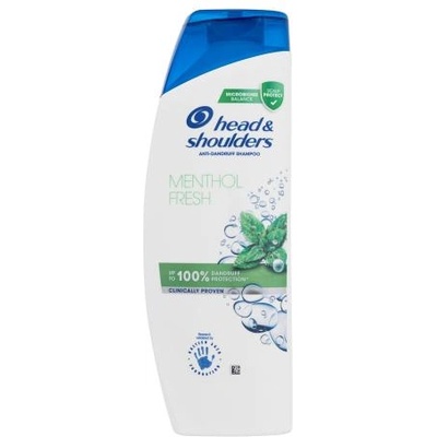 Head & Shoulders Menthol Fresh 400 ml шампоан против пърхот с аромат на ментол унисекс