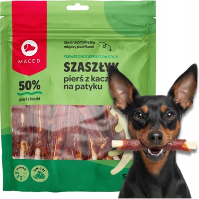 Maced Špendlík z z kačacieho mäsa na paličke pochúťka pre psa 500 g
