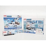 Gazelo Blocks Sluban Police Helicopter 161el. 158003 GAZELO