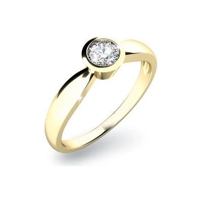 Pattic Zlatý prsten s diamantem G1081001