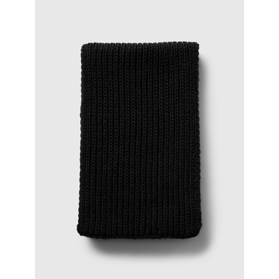 GAP pletená šála Černá