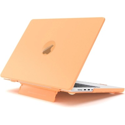 PROTEMIO 108568 FROST Obal pre Macbook Air 13 (M2 / M3 / M4) A2681 / A3113 / A3240 oranžový