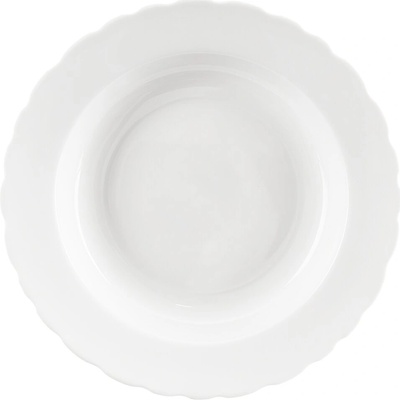 Orion 129557 Hlboký porcelánový tanier MONA vlnky 24 cm