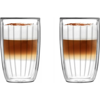 Vialli Design Sklenice na kávu a čaj 2 x 350 ml