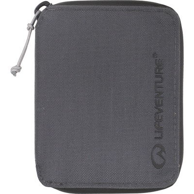 Lifeventure RFiD Protected Bi Fold wallet Recycled grey šedá